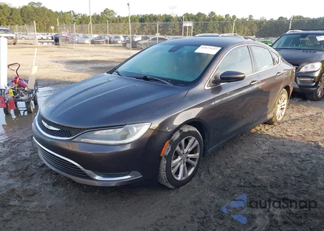 2016 Chrysler 200 Limited из США, поврежденный, VIN 1C3CCCAB1GN124043